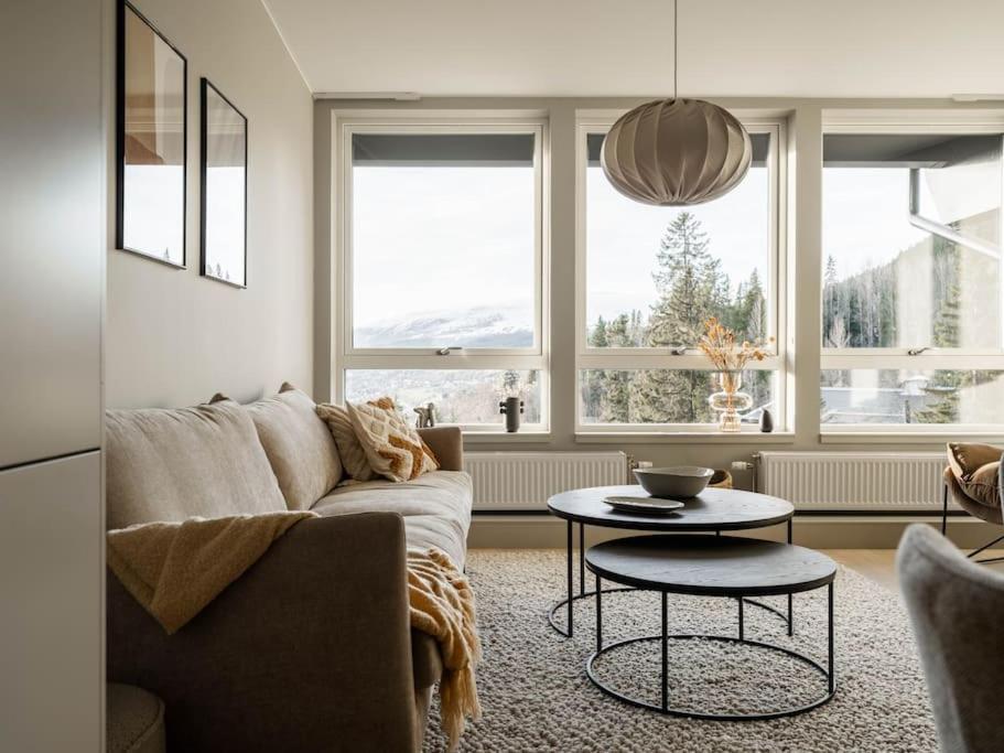Chic Are Apt For 6 Ski-In-Ski-Out With Sauna Exteriér fotografie